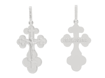 White gold cross